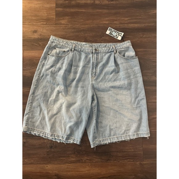 Women's Bermuda Denim Shorts - Future Collective with Gabriella Karefa-Johnson - Picture 4 of 9